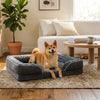 Orthopedic Large Dog Bed Water-Repellent Foam Full Surround Support for Joint Relief