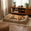 Orthopedic Large Dog Bed with Waterproof Cover and Non-Slip Base