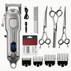 Dog Grooming Kit - Professional Pet Groomer Kit with Clippers, Scissors & Adjustable Combs