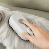 Dog Grooming Brush with Spray Function, Deshedding Brush for All Coat Types