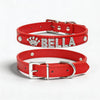 Personalised Bling Rhinestone Dog Collar with Name