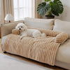 Dog Couch Cover Mat Non-Slip Waterproof Plush Furniture Protector for Pets