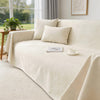Waterproof Dog Couch Cover Scratch-Resistant Soft Polyester Settee Cover for Dogs