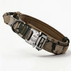 Military-Grade Tactical Dog Collar and Leash Set