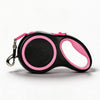 Retractable Dog Leash 8M Heavy-Duty Nylon Tangle-Free Ergonomic Handle One-Touch Lock