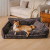 Large Orthopedic Dog Bed with Washable Plush Cover for Ultimate Comfort
