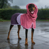 Dog Raincoat Lightweight Waterproof Adjustable Neck Rain Gear for All Breeds