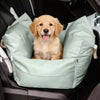 Waterproof Dog Car Seat Bed with Adjustable Safety Leash for Travel