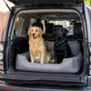 Large Dog Car Seat Bed with Safety Harness and Non-Slip Design