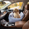 Large Dog Car Seat Bed Portable Booster with Safety Harness for Travel
