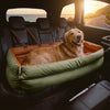 Large Dog Car Seat Booster Bed Waterproof Faux Leather Pet Carrier