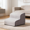 Dog Stairs for Bed - Removable Foam Dog Steps for Small Dogs & Seniors