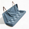 Large Dog Car Seat Bed with Anti-Slip Design & Adjustable Safety Straps