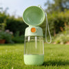 Dog Water Bottle 400ml Portable Canine Water Bottle with Food Dispenser