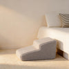 Soft Dog Ramp Stairs for Bed - Joint-Friendly Foam Steps, Non-Slip Base