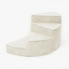 Dog Stairs for Bed - Cozy Corduroy 2-4 Steps Pet Stairs, Joint-Friendly, Anti-Slip, Space-Saving Design