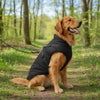 Waterproof Dog Jacket for Winter with Built-In Harness Sherpa Fleece Lining