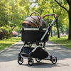 Dog Stroller Lightweight Pet Pram for Small to Medium Dogs, Durable Oxford Fabric, Easy Fold Design