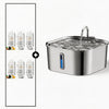 Automatic Stainless Steel Pet Water Fountain with Motion Sensor and 7L Capacity for Cats and Dogs