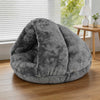 Ultra-Soft Polar Fleece Dog Bed Cave for Small Dogs and Puppies