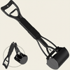 Dog Poop Scooper with Long Handle and Bag Dispenser - Durable Waste Cleanup Tool