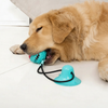 Interactive Dog Toy TPR with Suction Cups and Food Dispensing Balls for Teething