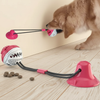 Interactive Dog Toy TPR with Suction Cups and Food Dispensing Balls for Teething