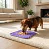 Dog Lick Mat Non-Slip Silicone 15cm x 15cm for Stress Relief & Slow Feeding